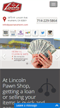 Mobile Screenshot of pawnanaheim.com